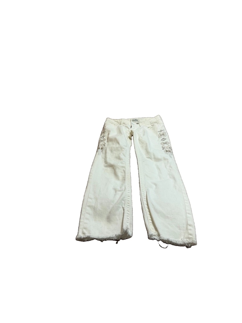 Buckle Daytrip Women’s White Leo Jean Capris! Size 26 30x27